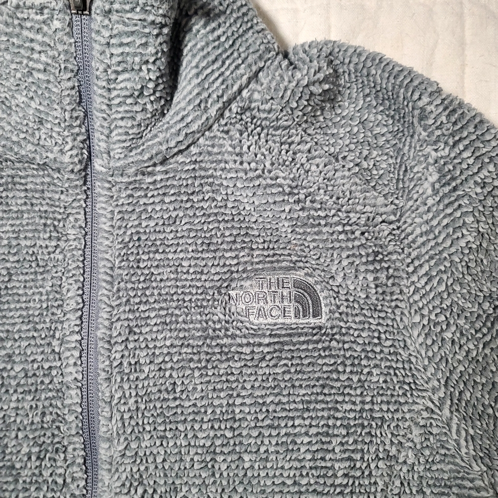The North Face Osity Gray Fleece Jacket sz S